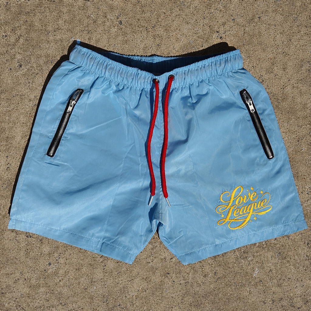 LOVE LEAGUE WINDBREAKER SHORTS